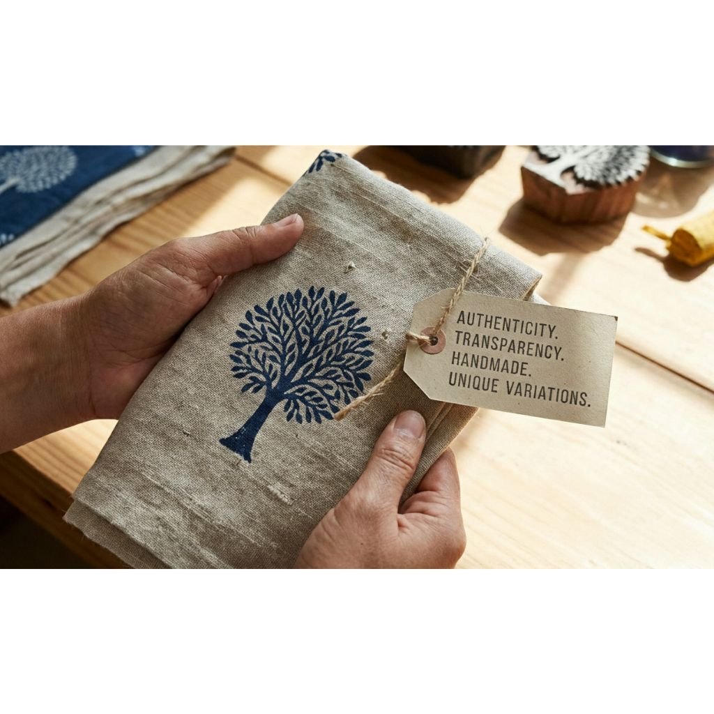 Authentic product by Block Printz